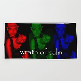 Wrath of Calm Banner/Poster Beach Towel
