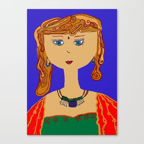 India style Canvas Print