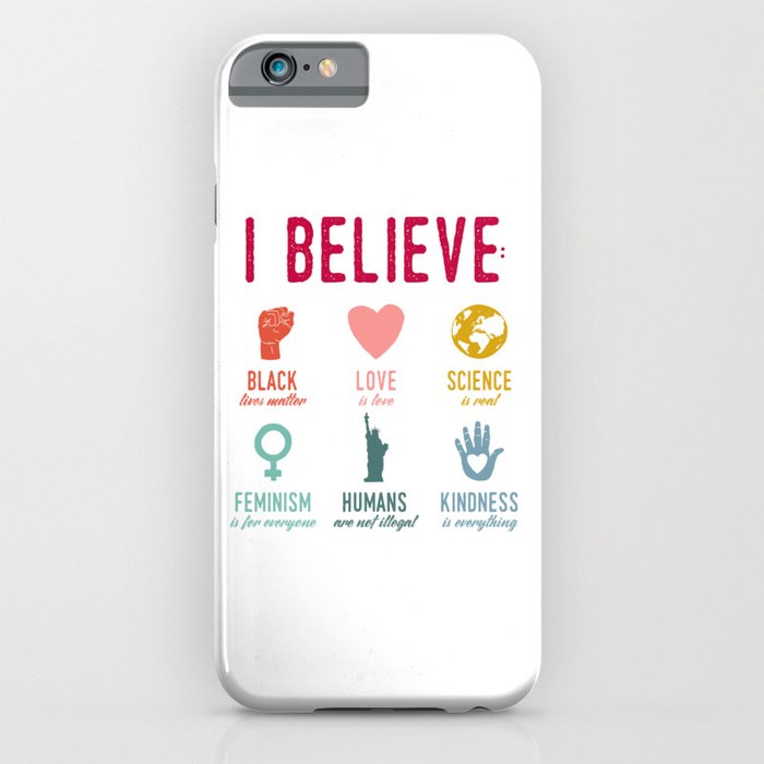 in this house we believe iphone case