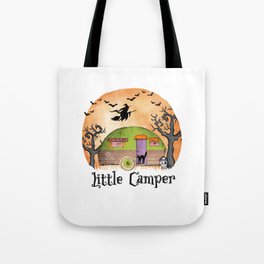 Little Camper witch camper halloween Tote Bag
