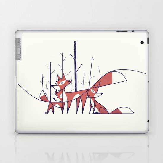 Foxes Laptop & iPad Skin