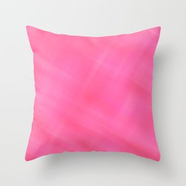 Hot pink movement  Throw Pillow