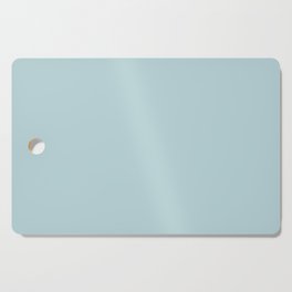 Light Aqua Gray Solid Color Pantone Cooling Oasis 12-5302 TCX Shades of Blue-green Hues Cutting Board
