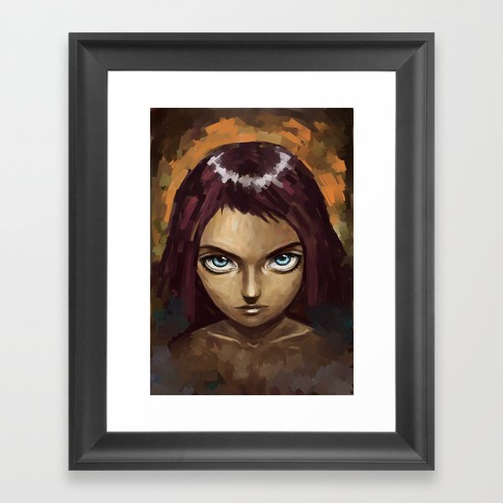 Raven Framed Art Print