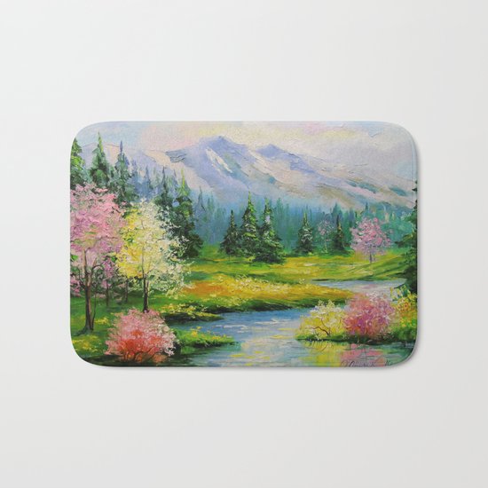 Spring brook Bath Mat