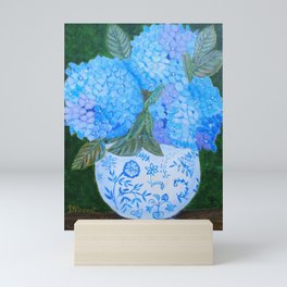 Hydrangea Blue Heaven Mini Art Print