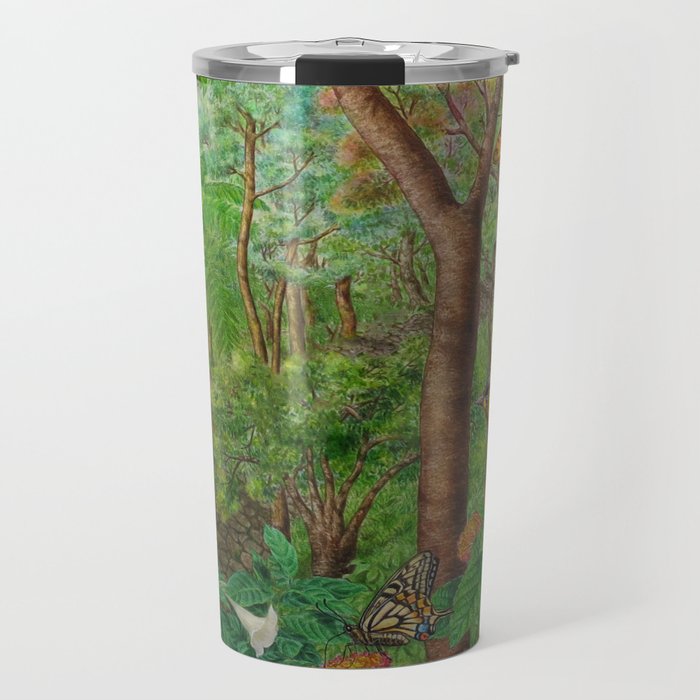 Beautiful forest Travel Mug