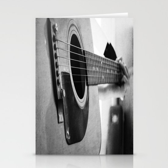 Guitar Stationery Cards