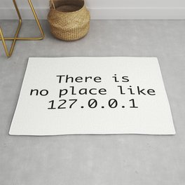 There is no place like home Rug