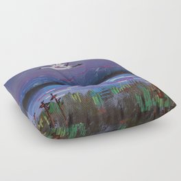 Ultraviolet Floor Pillow