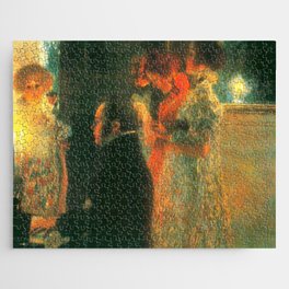 Gustav Klimt Schubert at the Piano Jigsaw Puzzle