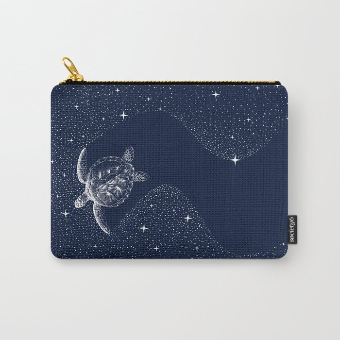 Starry Turtle Carry-All Pouch