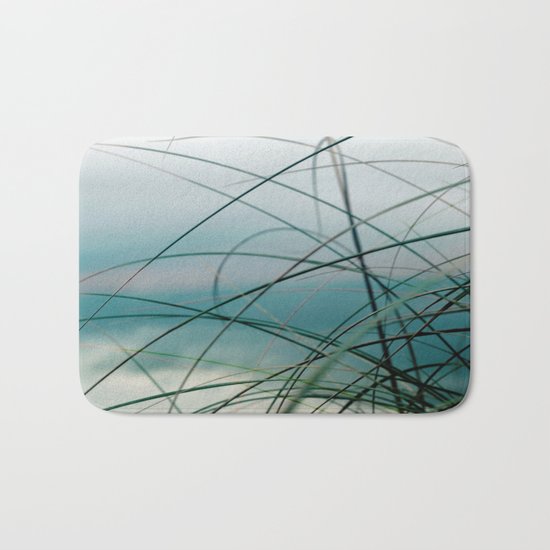 Beach Grass and Sea Bath Mat