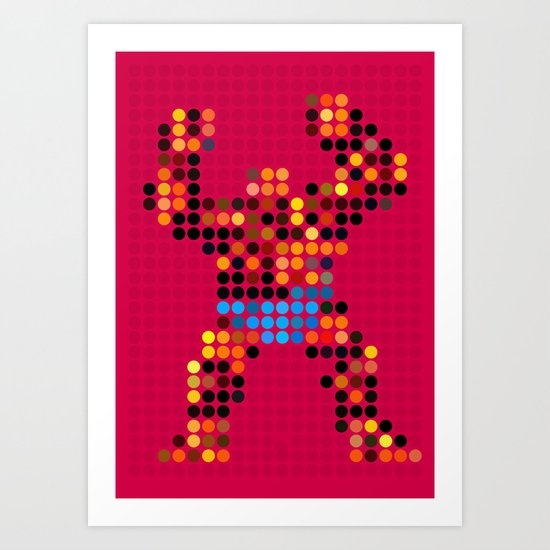 Mr Something Art Print