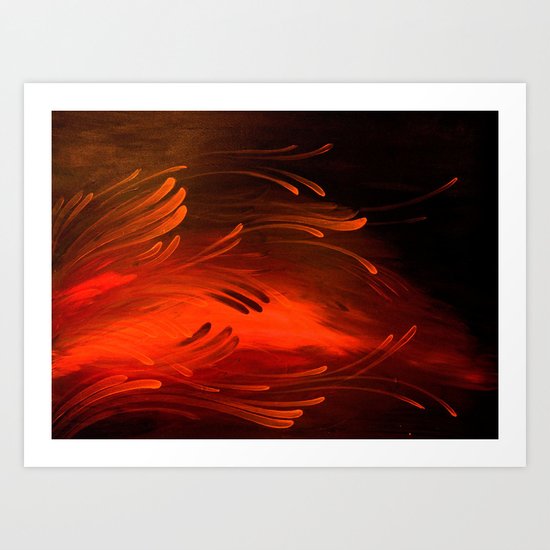 Embers Art Print