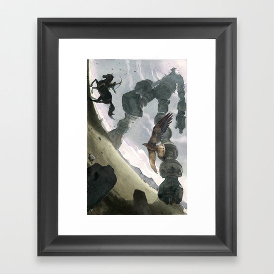 Shadow Framed Art Print