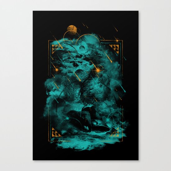 Starfall Canvas Print