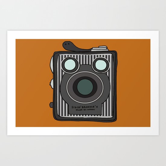 Brownie Art Print