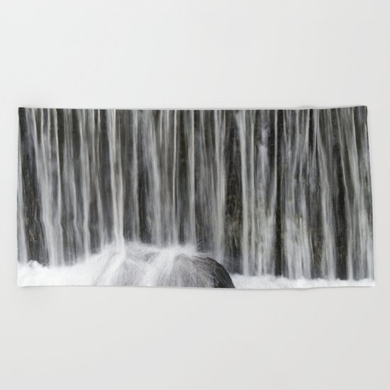 Waterfall I Beach Towel