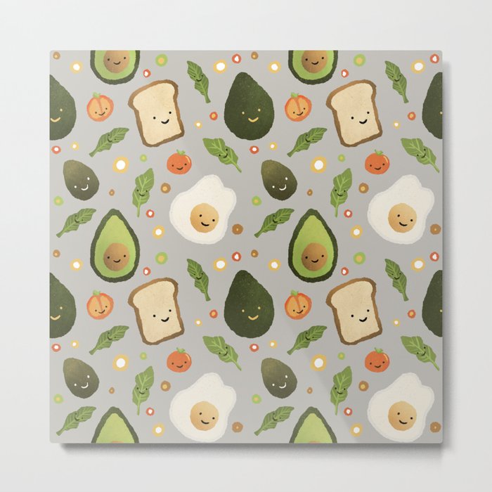 Avocado Toast Metal Print