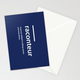 Raconteur - Dictionary Project Stationery Cards