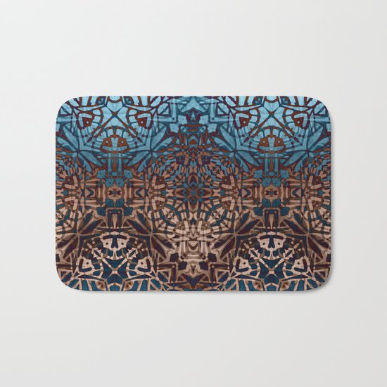 Ethnic Tribal Pattern G329 Bath Mat