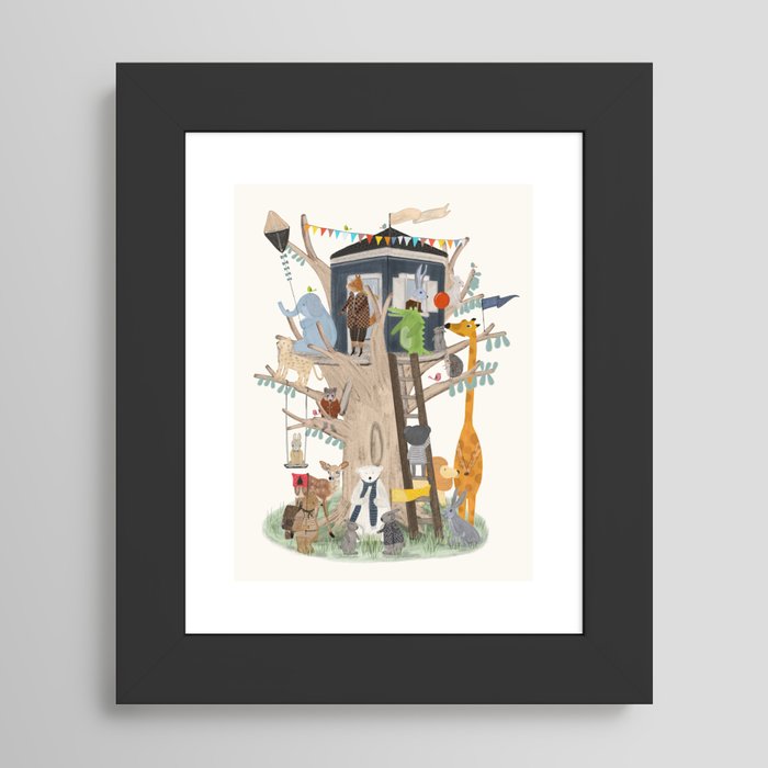 little playhouse Framed Art Print