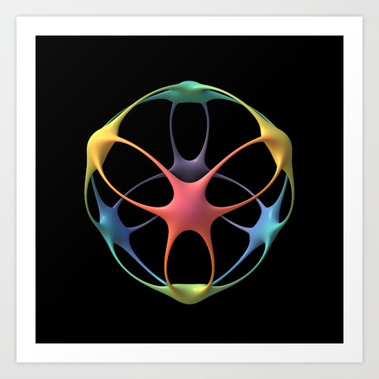 Hello, Human Art Print