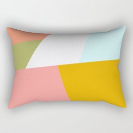 Mod Summer Vibes Pattern Nº1   Rectangular Pillow