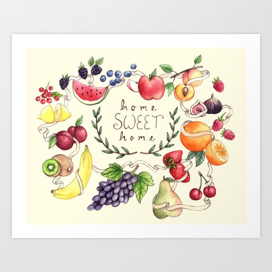 Home Sweet Home Art Print