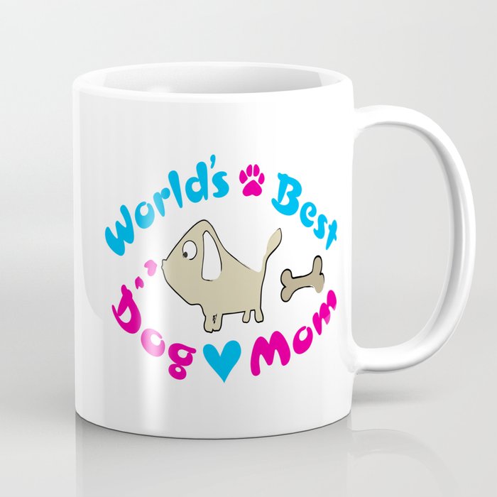 world's best dog mom mug
