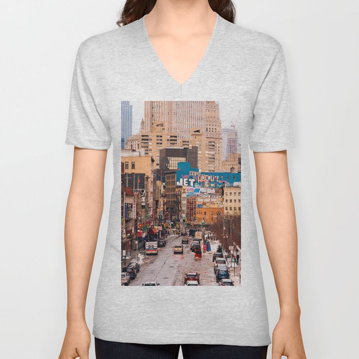 New York City | Street Photography V Neck T Shirt