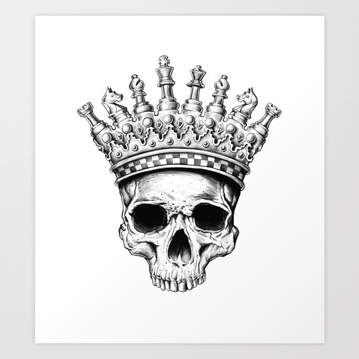 Erasure Predictor Opførsel Heavy lies the crown Art Print by Peter Kramar | Society6