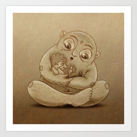 A fairy tale Art Print