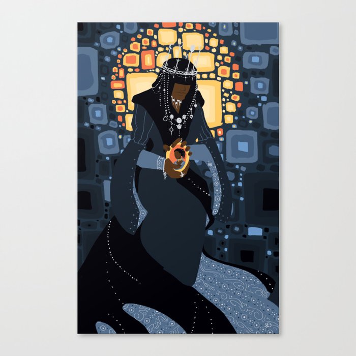 The Queen of the Night Canvas Print