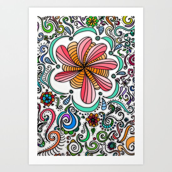 Color Celebration Art Print