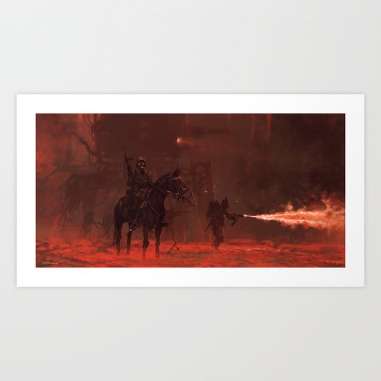1920 - apocalypse day Art Print