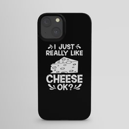 Cheese Board Sticks Vegan Funny Puns iPhone Case