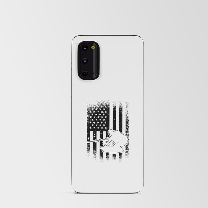 Wakeboard American Flag Wakeboarding Wakeboarder Android Card Case