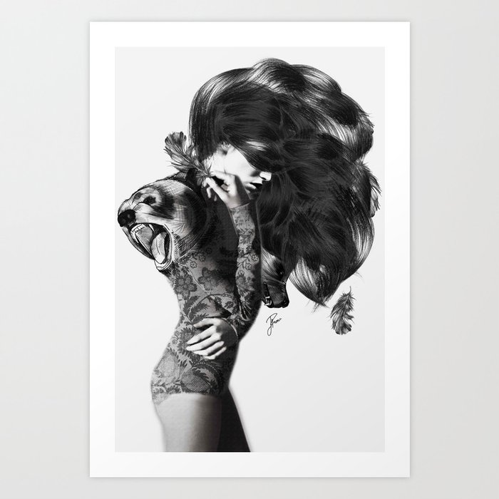 Bear 2 Art Print By Jennylizrome Society6