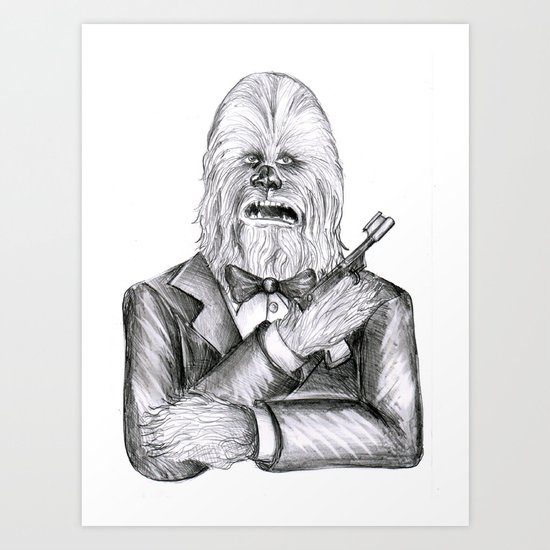 Wookie 007 Art Print