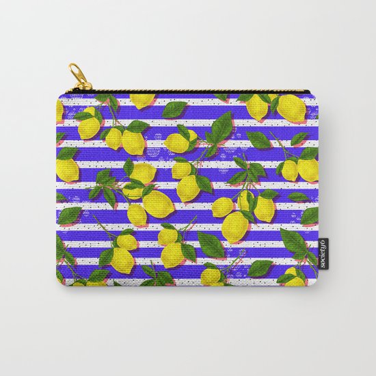Pattern of lemons II Carry-All Pouch