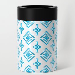 Turquoise Native American Tribal Pattern Can Cooler