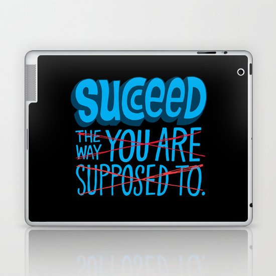 Succeed. Laptop & iPad Skin