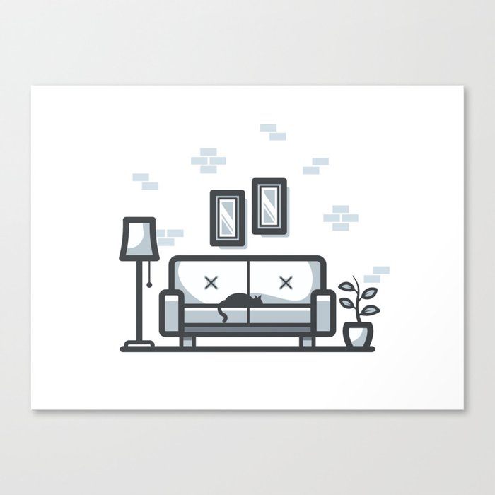 Lazy Afternoon Canvas Print