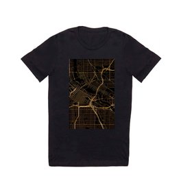 Minneapolis map, Minnesota T Shirt | Plan, Black, Gold, Outline, Usa, City, Goldfoil, Golden, Rosegold, Urban 