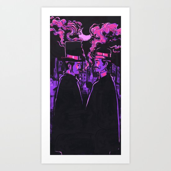 THank you for smoking Art Print