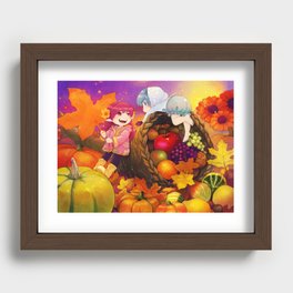Autumn Colors Recessed Framed Print