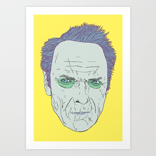 Clint Eastwood Art Print