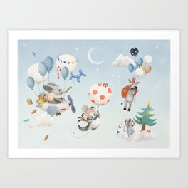 Little Adventure Art Print